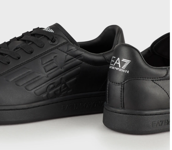 Giày Armani Classic New CC Sneakers 'Triple Black' X8X001XCC511A083 - Ảnh 2