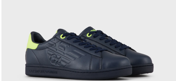 Giày Armani Classic New CC Sneakers 'Midnight Blue' X8X001XCC511M664 - Ảnh 4