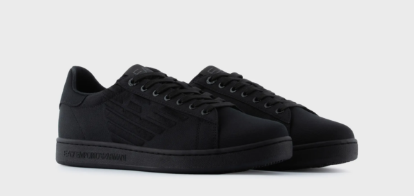 Giày Armani Classic Sneakers 'Black' - Ảnh 4