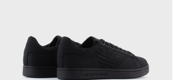 Giày Armani Classic Sneakers 'Black' - Ảnh 3