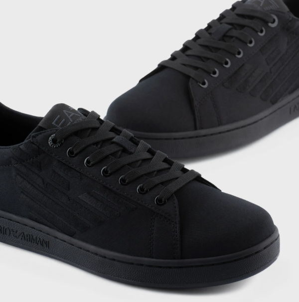 Giày Armani Classic Sneakers 'Black' - Ảnh 2