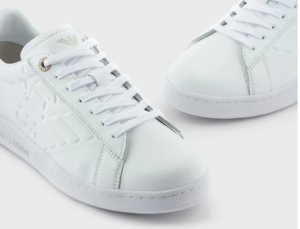 Alternative view of Giày Armani Classic New CC Sneakers 'White Gold' X8X001XCC511R579