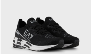 Alternative view of Giày Armani Crusher Distance Sneakers 'Black' X8X095XK2401A120