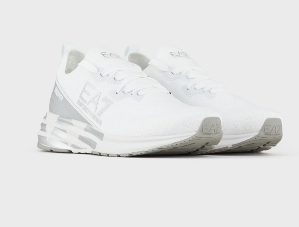 Giày Armani Crusher Distance Sneakers 'White' X8X095XK2401M696 - Ảnh 3