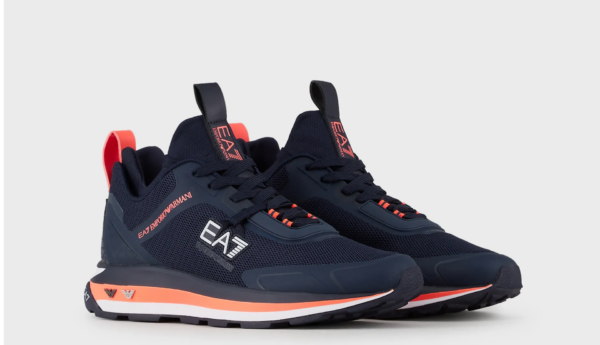 Giày Armani Altura Sneakers 'Navy Blue' X8X089XK2341Q291 - Ảnh 4