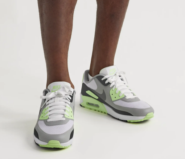 Giày Golf Nike Air Max 90 Golf 'White Particle Grey' CU9978-104 - Ảnh 2