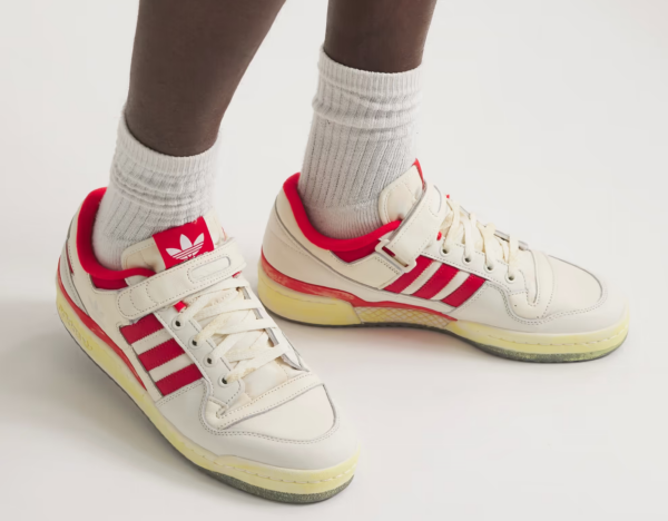 Giay Adidas Forum 84 Low AEC 'White Red' HR0557