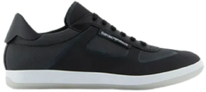 Giày Armani Rubberised Mesh Details 'Black'