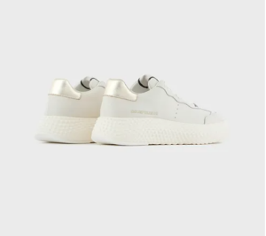 Alternative view of Giày Armani Chunky Leather With Gold Back 'Pattern'