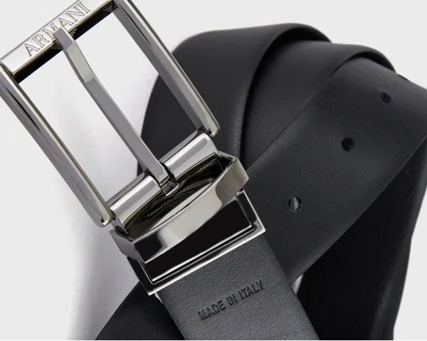 Thắt Lưng Armani Reversible 'Black' Y4S071YKL1J188001 - Ảnh 3
