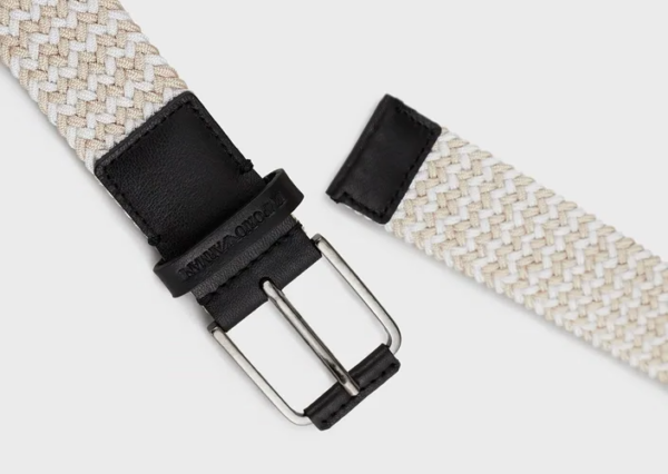 Thắt Lưng Armani Woven 'Beige' Y4S514Y124J187015 - Ảnh 3