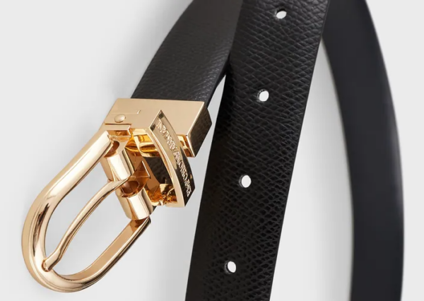 Thắt Lưng Armani Palmellato 'Two Tone' Y3I182Y289A181971 - Ảnh 3