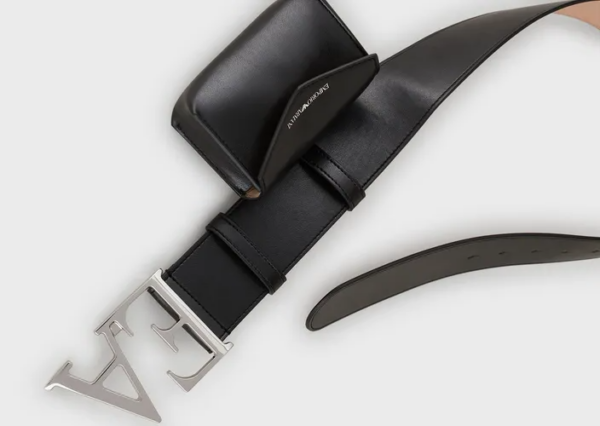 Thắt Lưng Armani Belt 'Black' Y3I317Y389E180001 - Ảnh 3