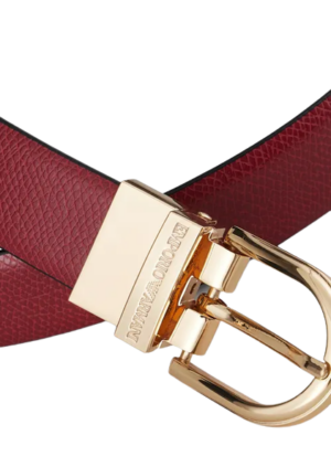 Alternative view of Thắt Lưng Armani Palmellato-print 'Burgundy' Y3I182Y289A187997