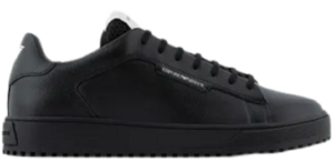 Giày Armani Leather Sneakers Mesh Tongue 'Navy Blue' X4X561XN2101K001