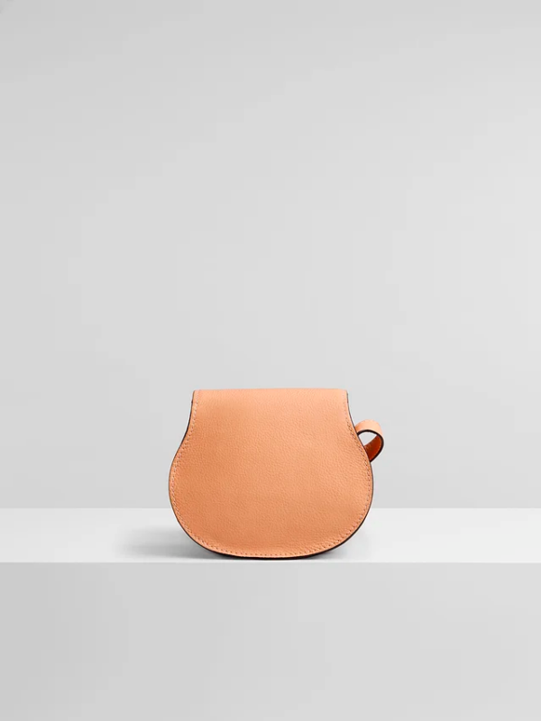 Túi Chloe Marcie Round Saddle 'Pink' CHC11SP5801616I1 - Ảnh 4