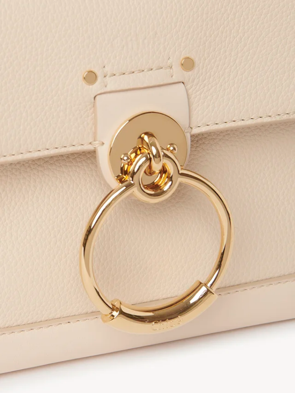 Túi Chloe Mini Tess Day Bag in Grained & Shiny Calfskin CHC20AS143C6224Q - Ảnh 3
