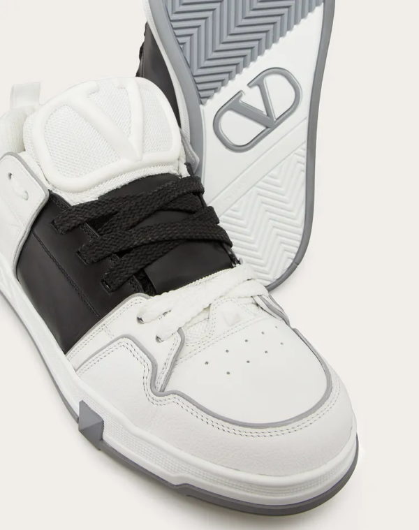 Giay Valentino Open Skate 'Calfskin And Fabric Sneaker' 1Y2S0F89YPB6TV