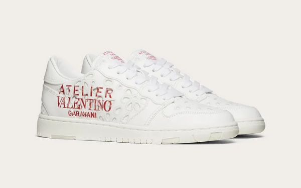 Giày Valentino Atelier 08 Sneaker 'San Gallo Edition' WW2S0CQ6MKG-0BO - Ảnh 7