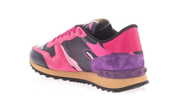 Giày Valentino Garavani Trainers Camouflage Sneakers TW2S0291TCC-44N - Ảnh 3
