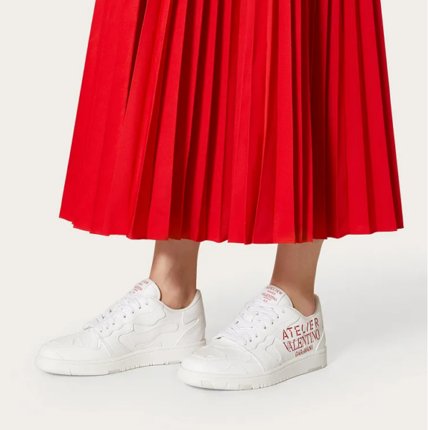 Giày Valentino Garavani Atelier 07 'White' WW2S0CQ6-YBD-0NE - Ảnh 2