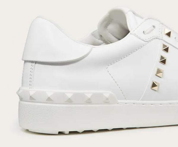 Giày Valentino Calfskin Rockstud Untitled Sneaker WY2S0931BHS0BO - Ảnh 4
