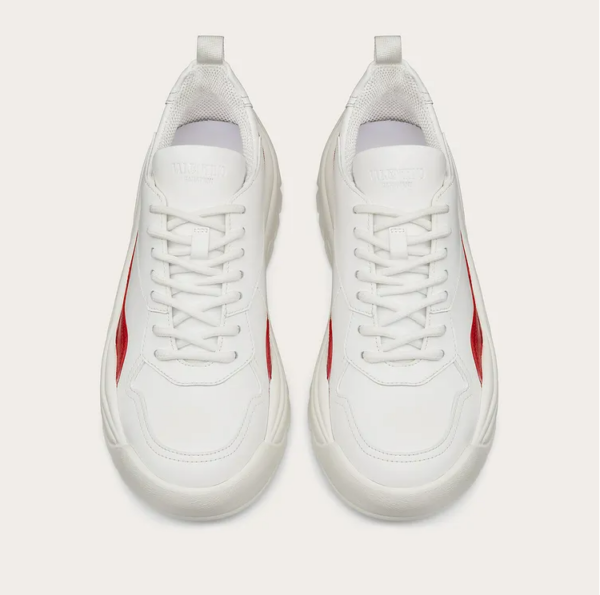 Giày Valentino Gumboy Sneaker in Calfskin For Woman VW2S0K55AEQDS5 - Ảnh 4