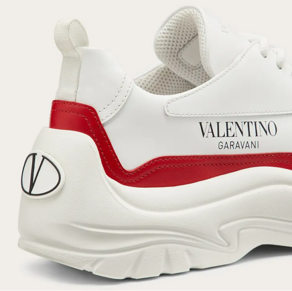 Giày Valentino Gumboy Sneaker in Calfskin For Woman VW2S0K55AEQDS5 - Ảnh 3