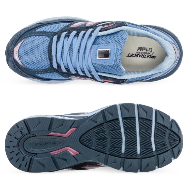 Giày New Balance Wmns 990v5 Made In USA 'Orion Blue' W990OL5 - Ảnh 5