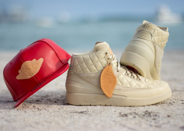 Giày Nike Just Don x Air Jordan 2 Retro 'Beach' 834825-250 - Ảnh 5