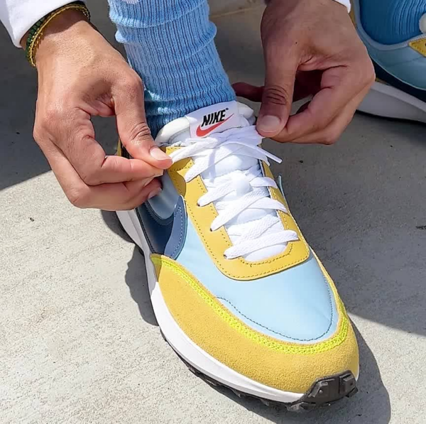 Giày Nike Waffle Debut 'Border Blue' DH9522-400 - Ảnh 5