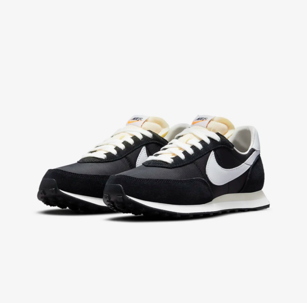 Giày Nike Waffle Trainer 2 GS 'Black White' DC6477-001 - Ảnh 3