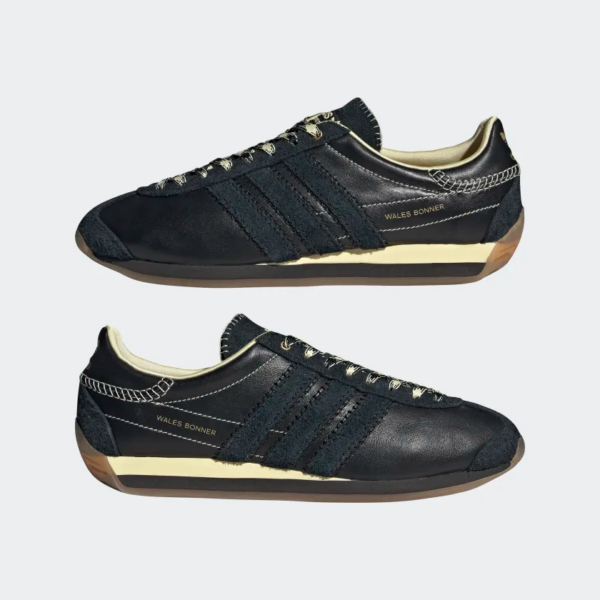 Giày Adidas Wales Bonner Country 'Black' GY1702 - Ảnh 4