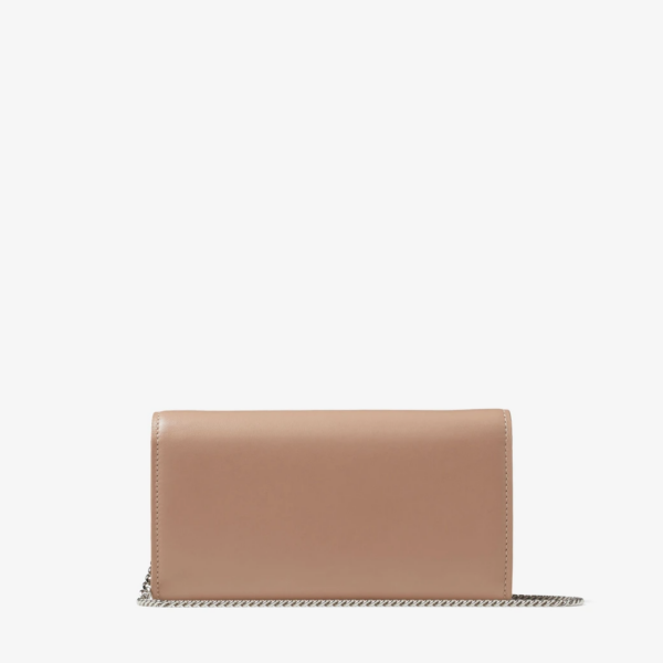 Túi Jimmy Choo Wallet 'Ballet Pink' WALLETWCHAINIUY0C0136 - Ảnh 5