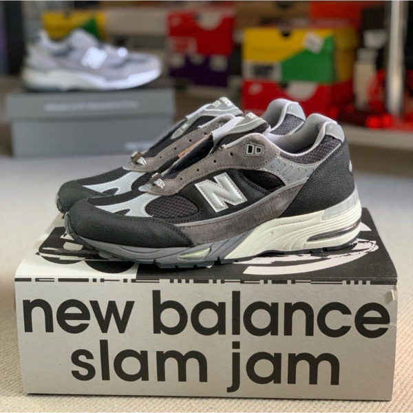 Giày New Balance Slam Jam x Wmns 991 Made In England 'Shap Store' W991SJM - Ảnh 2