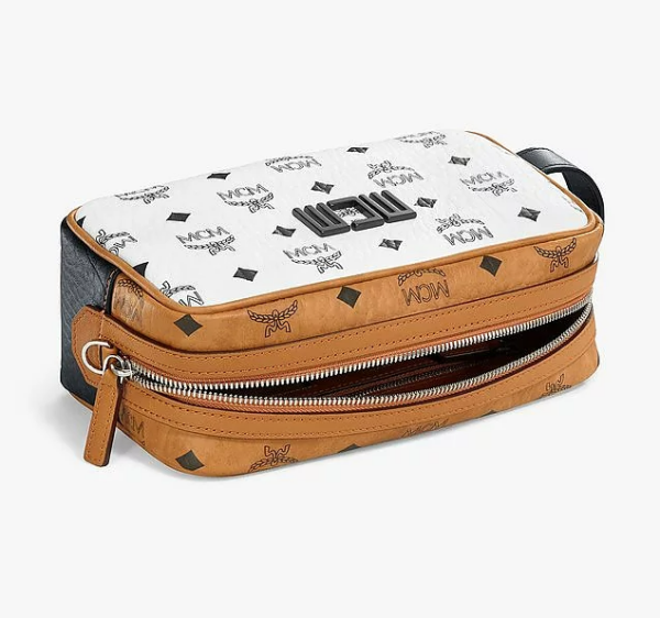 Túi MCM Wash Bag in Visetos Mix MXZBSVI03WT001 - Ảnh 3