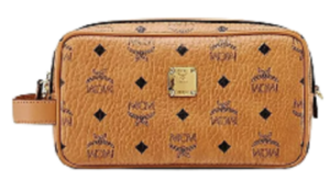 Túi MCM Wash Bag in Visetos Original MXZAAVI01CO001