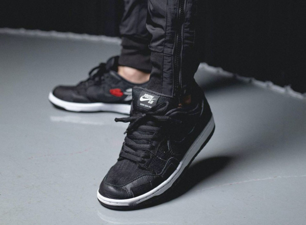 Giày Nike Wasted Youth x Dunk Low SB 'Black Denim' DD8386-001 - Ảnh 4