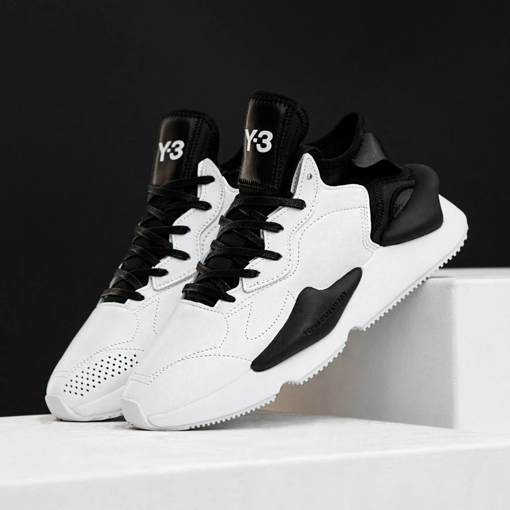 Giày Adidas Y-3 Kaiwa 'White Black' FX7280 - Ảnh 2