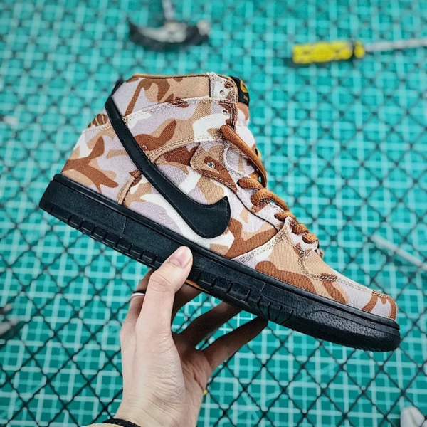 Giày Nike Dunk High Pro SB 'Brown Camo' BQ6826-200 - Ảnh 5
