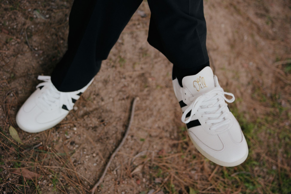 Giày Adidas x Dill Samba 'White Black' GZ4730 - Ảnh 8