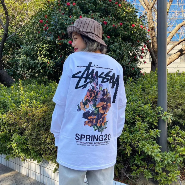 Áo Stussy "Spring 20" Tee White - Ảnh 3