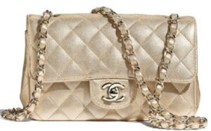 Túi Chanel Mini Flap Bag Metalic Lambskin A69900-B05133-NB812