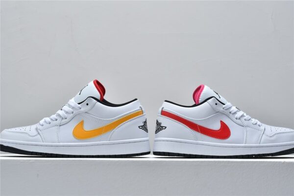 Giày Nike Air Jordan 1 Low White Multi-Color CW7009-100 - Ảnh 4
