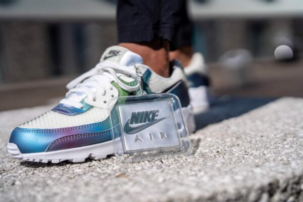 Giày Nike Air Max 90 'Bubble Pack' CT9631-100 - Ảnh 4