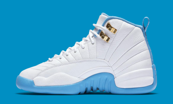 Giày Nike Air Jordan 12 Retro GG 'University Blue' 510815-127 - Ảnh 4