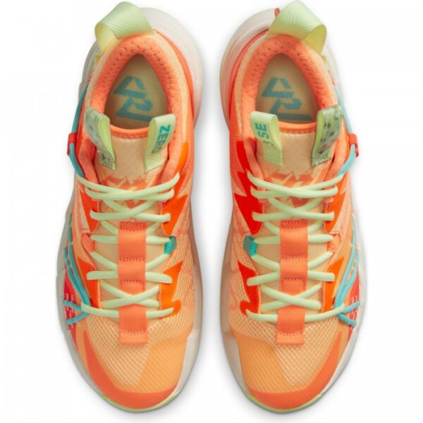 Giày Nike Jordan Why Not Zer0.3 SE Atomic Orange (GS) CN8107-800 - Ảnh 4