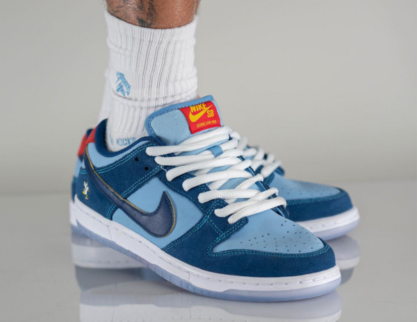 Giày Nike Why So Sad? x Dunk Low SB 'The Predatory Bird' DX5549-400 - Ảnh 3