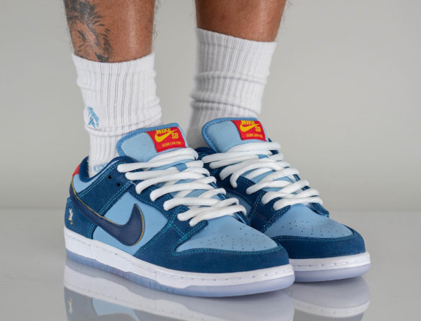 Giày Nike Why So Sad? x Dunk Low SB 'The Predatory Bird' DX5549-400 - Ảnh 9