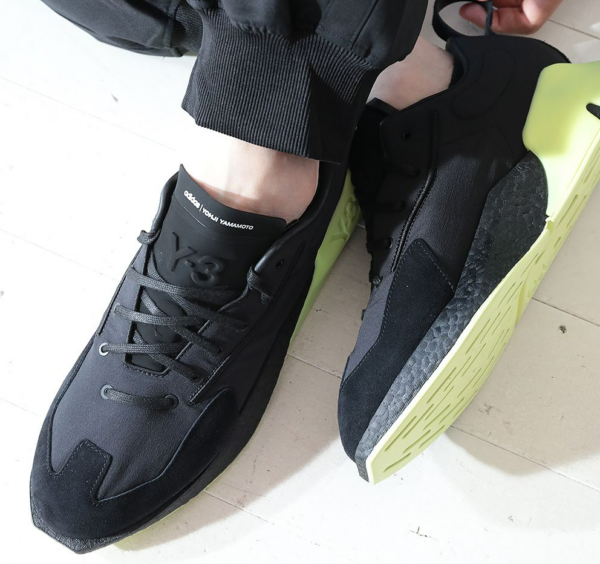 Giày Adidas Y-3 Orisan 'Black Frozen Yellow' GZ9138 - Ảnh 2